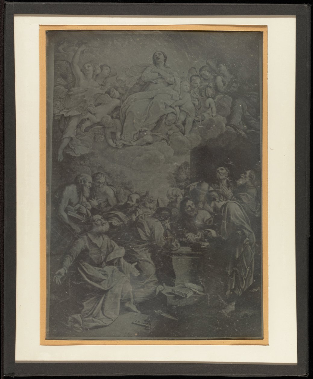 (Daguerreotyp eines unbekannten Gemäldes) von Jean Gabriel Eynard