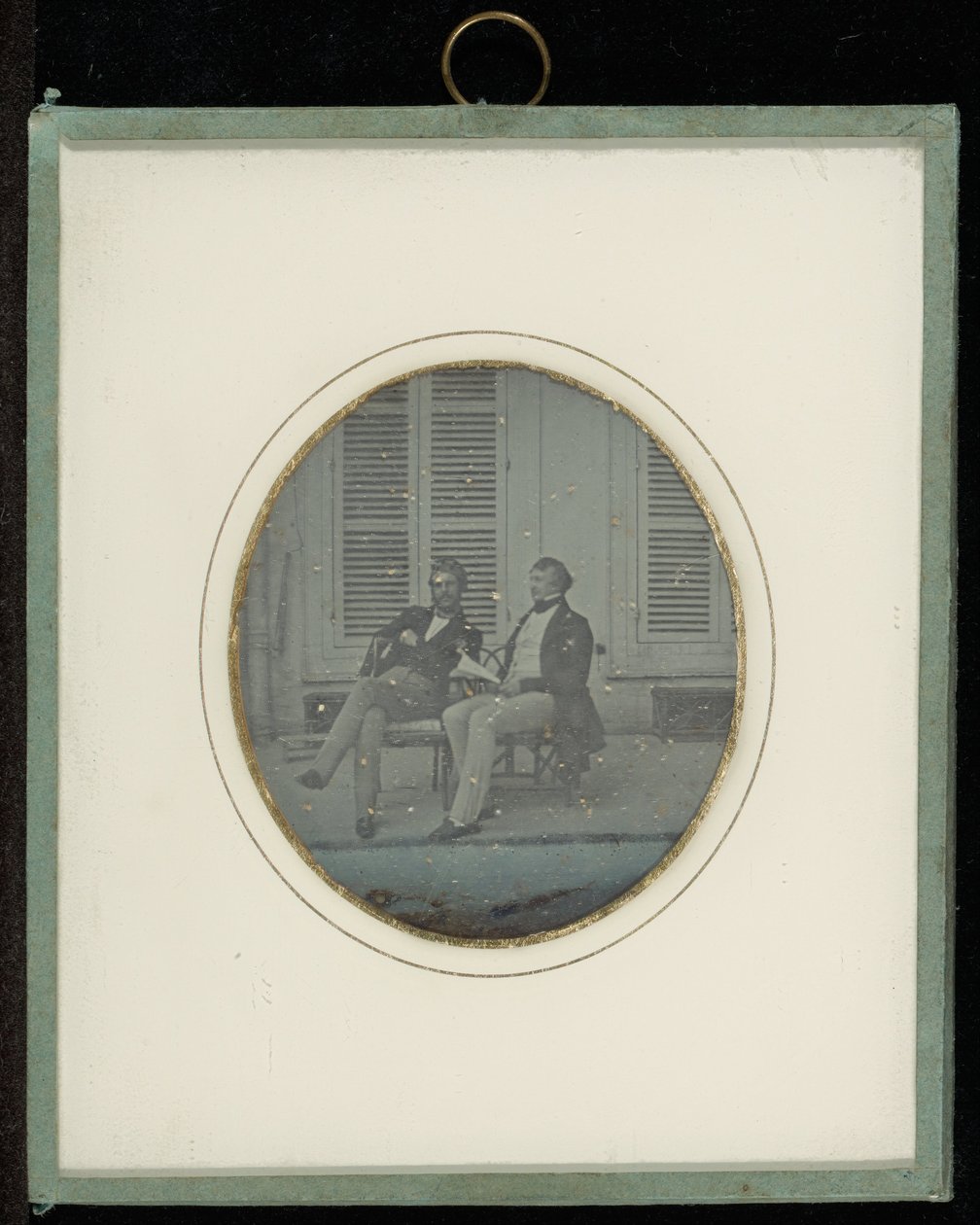 (Porträt von Jean-Gabriel Eynard und einem unbekannten Mann) von Jean Gabriel Eynard