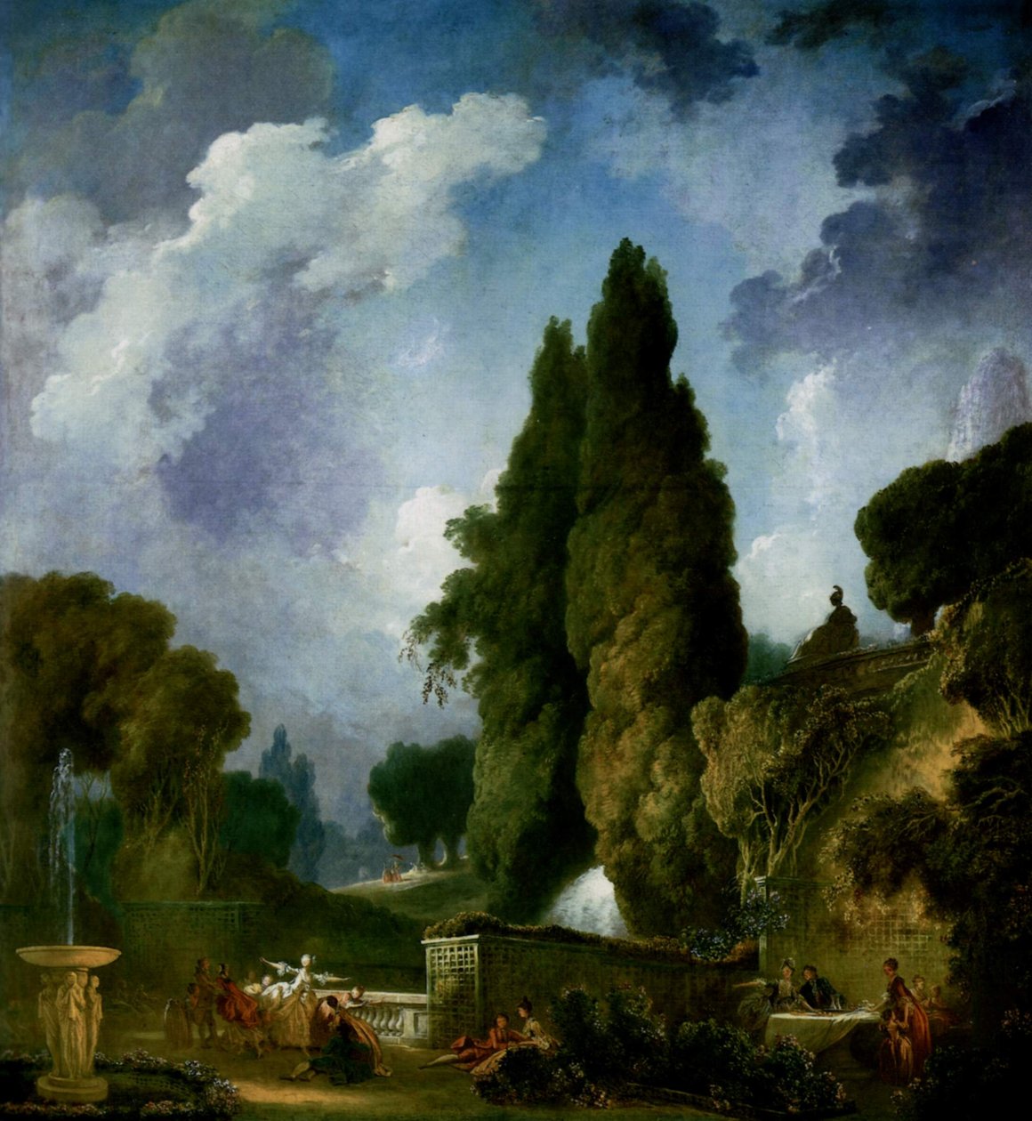 Blinde Kuh von Jean Honore Fragonard