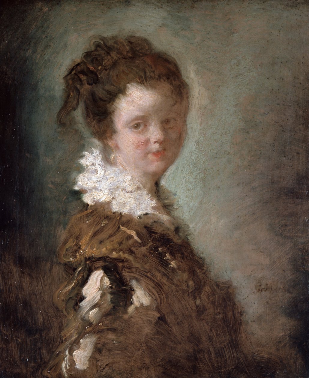 Junge Frau von Jean Honore Fragonard