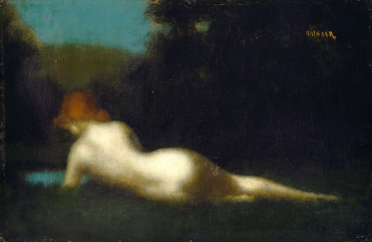 Liegender Akt von Jean Jacques Henner