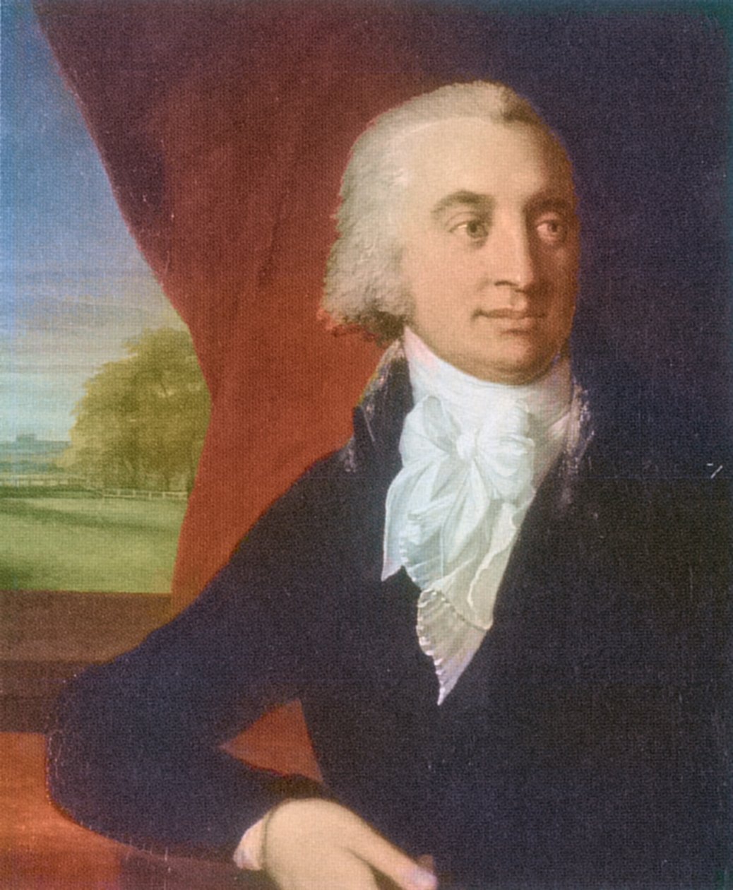 Porträt von Caspar Voght von Jean Laurent Mosnier