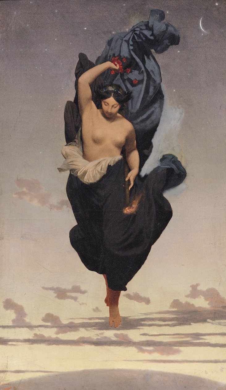 Nacht, c.1850-55 von Jean Leon Gerome