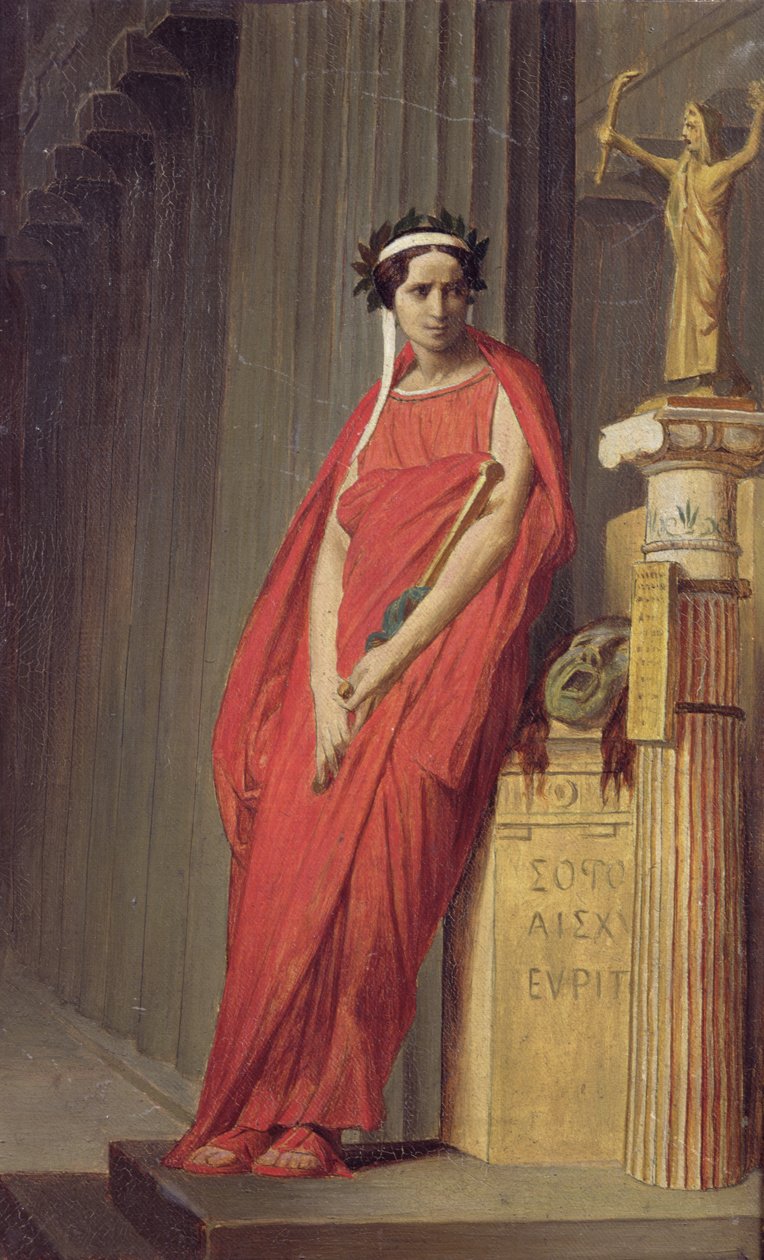 Rachel (1821-58) von Jean Leon Gerome