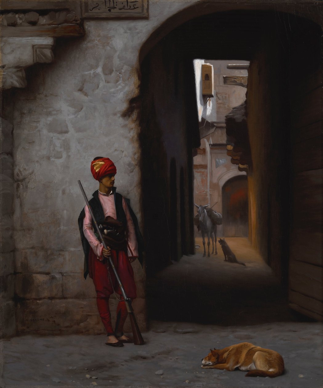 Die Wache von Jean Leon Gerome