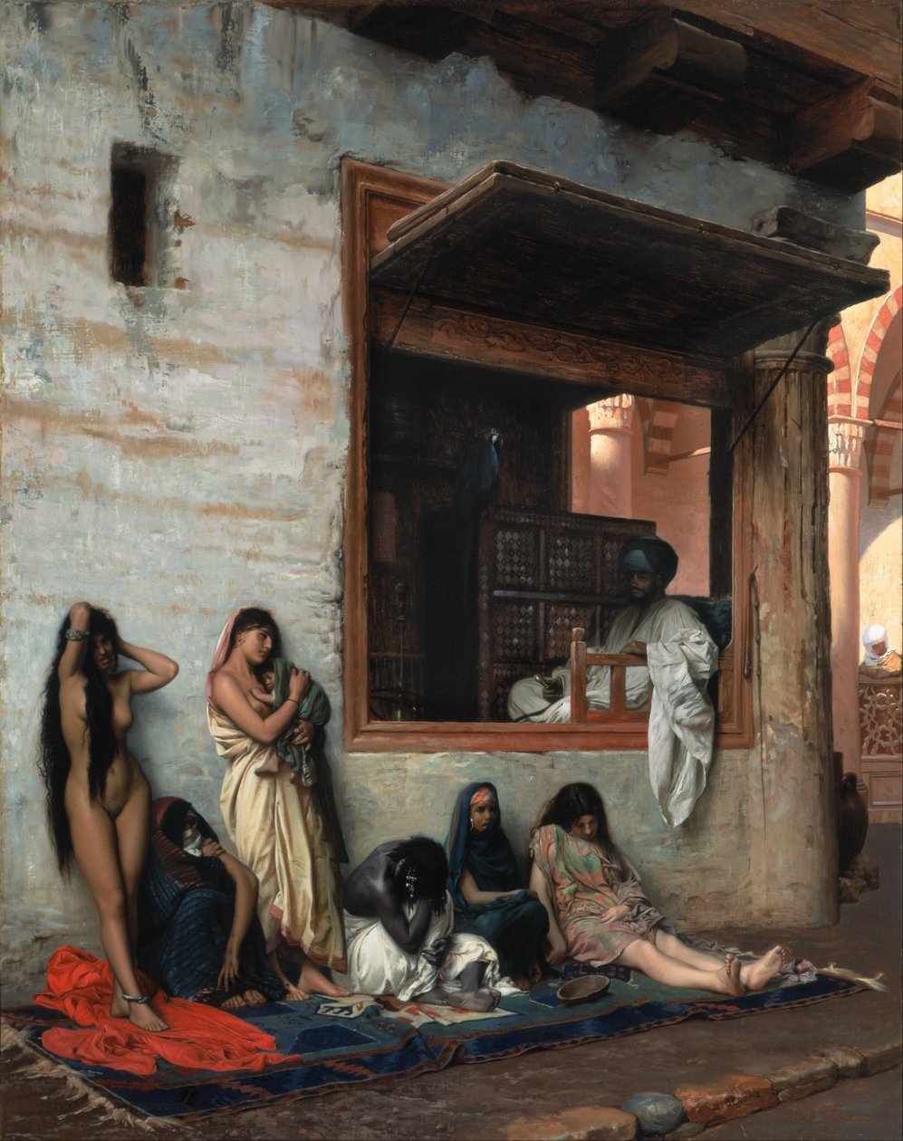 Der Sklavenmarkt von Jean Leon Gerome