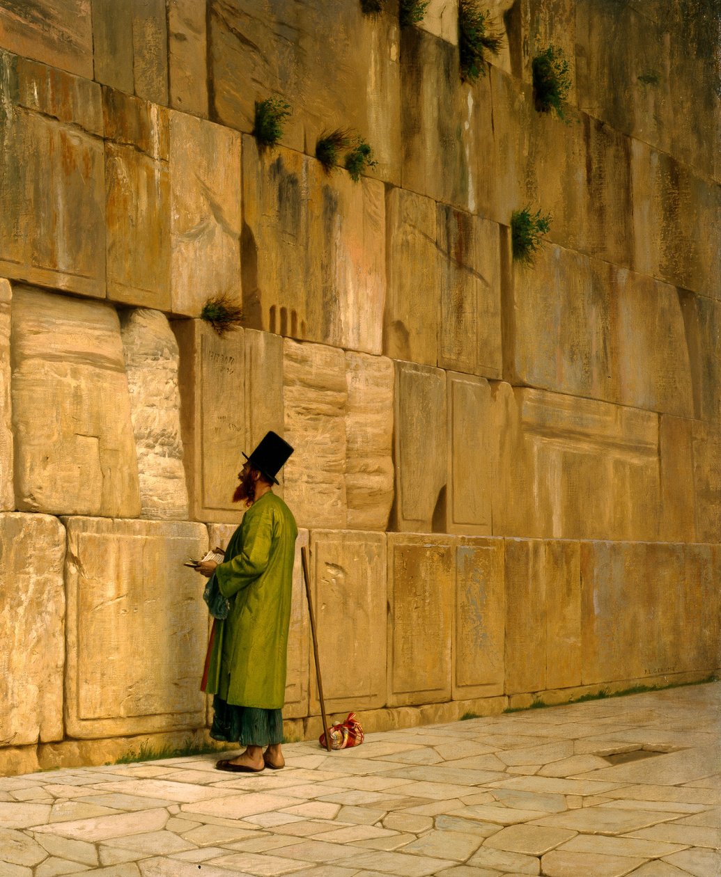 Die Klagemauer von Jean Leon Gerome