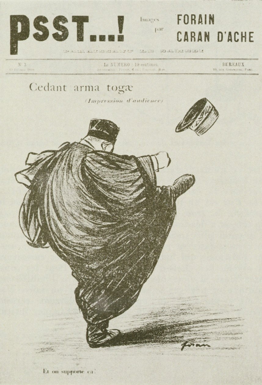 Cedant arma togae, Nr. 3, aus 