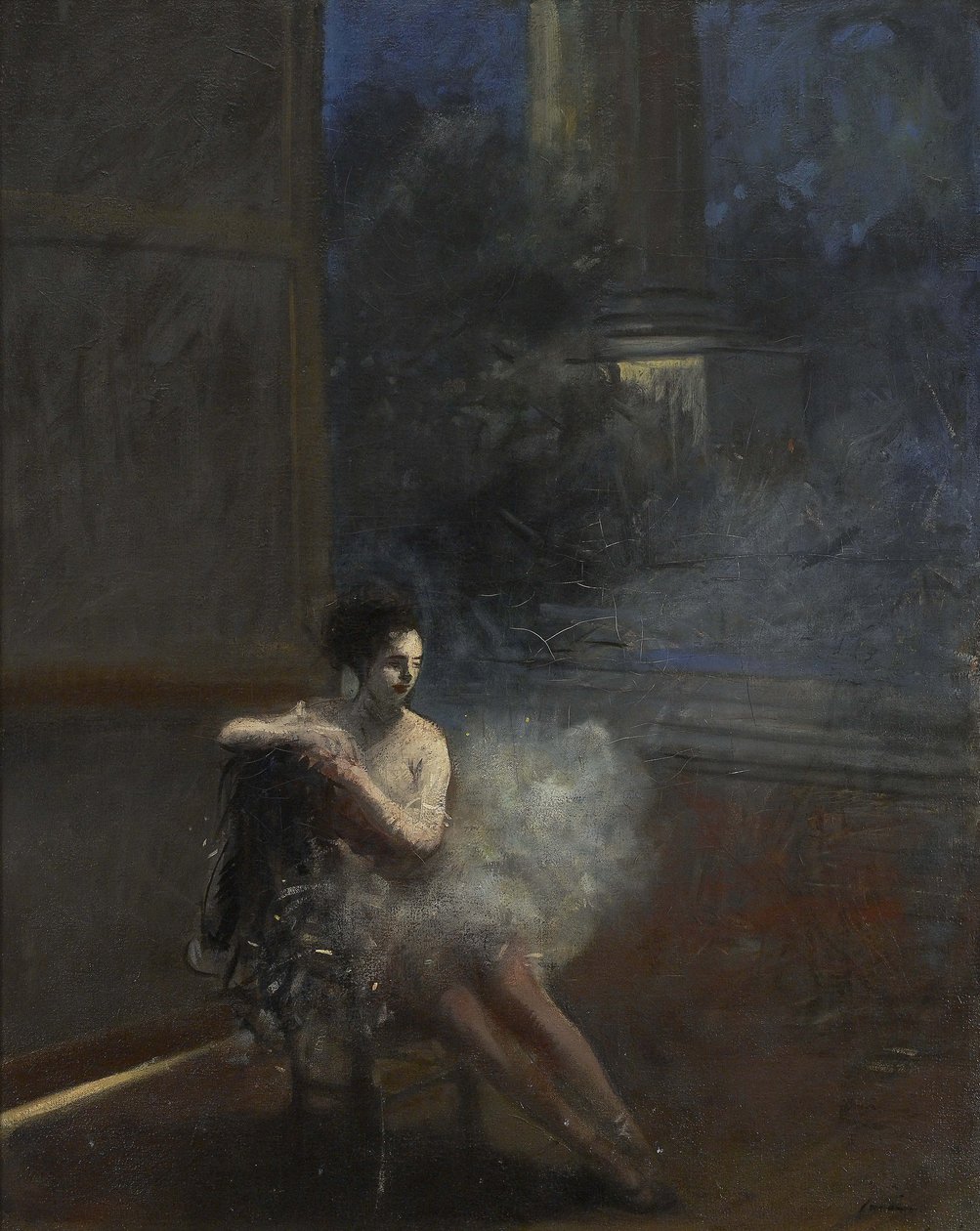 Sitzende Tänzerin von Jean Louis Forain
