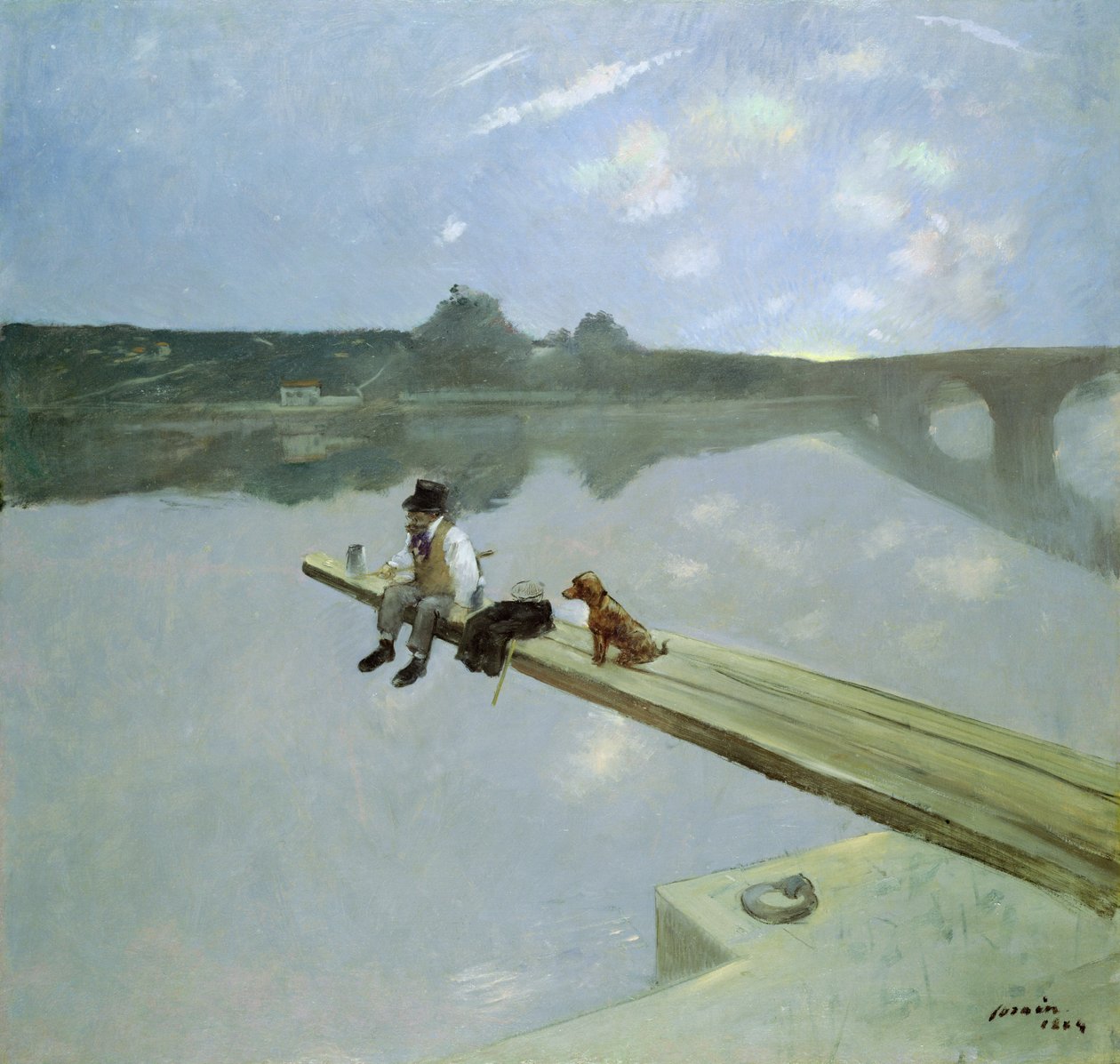 Der Fischer, 1884 von Jean Louis Forain