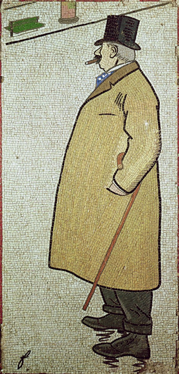Der alte Wanderer, ca. 1900 von Jean Louis Forain