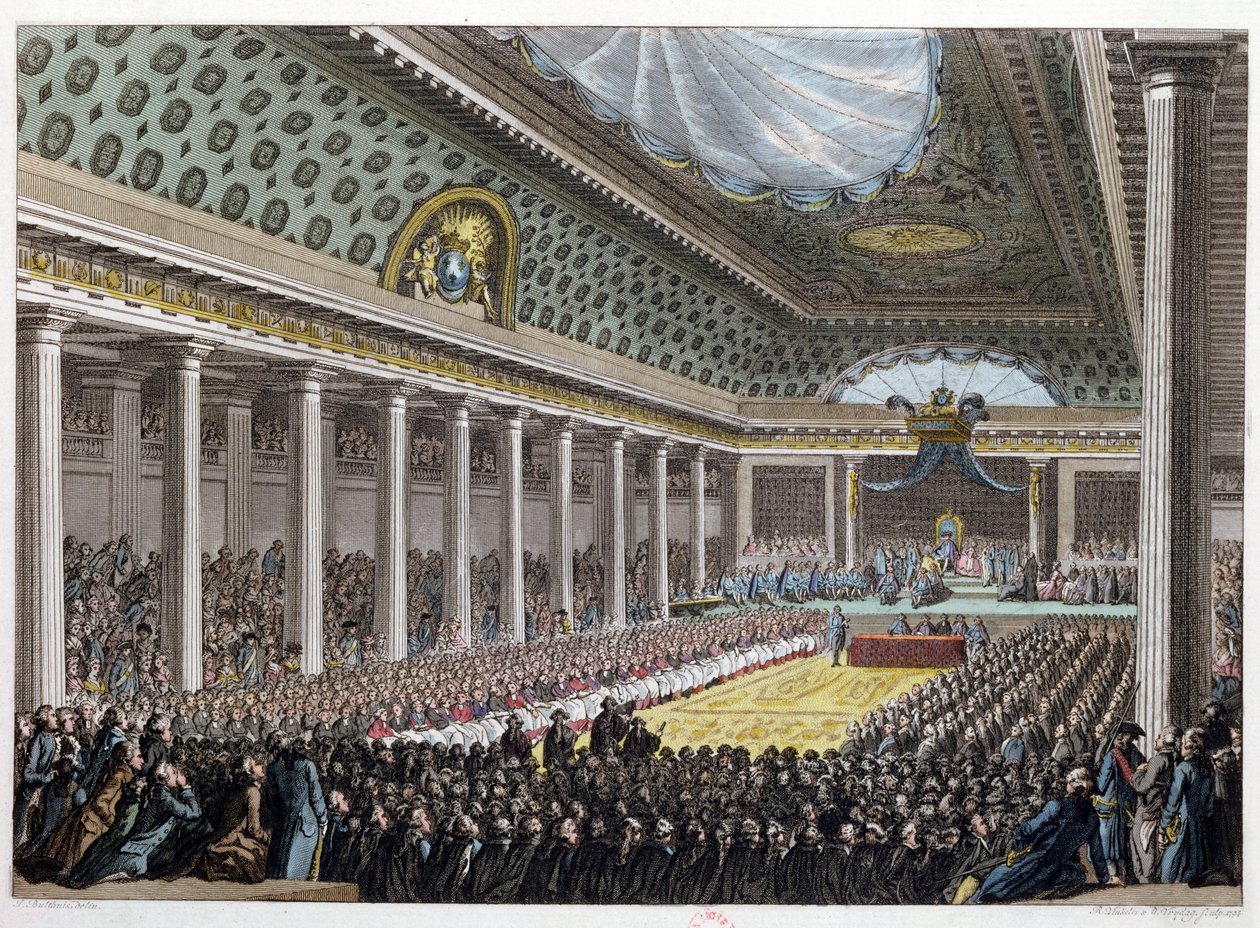 Eröffnung der Generalstände in Versailles, 5. Mai 1789, aus 