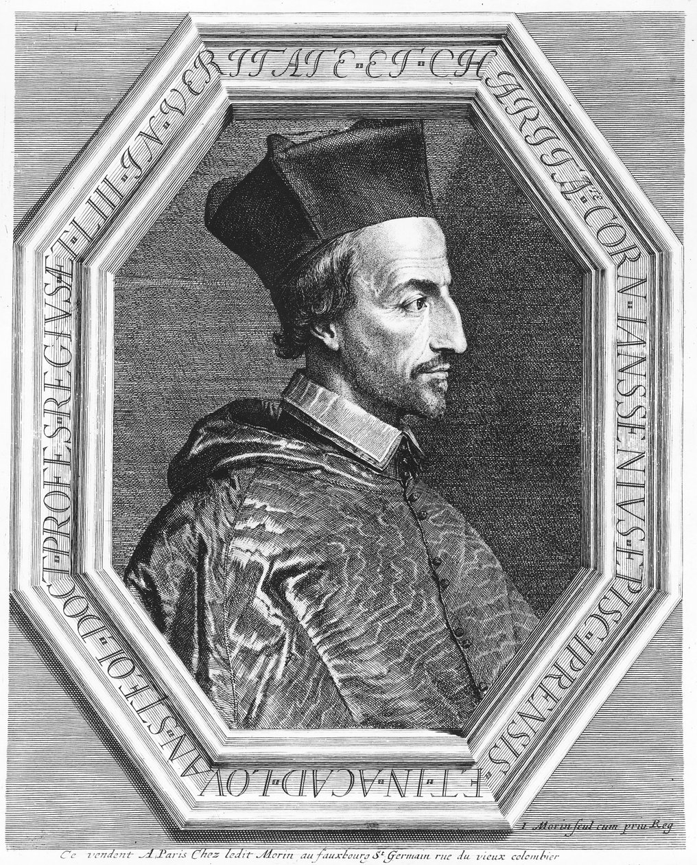 Cornelius Jansen, Bischof von Ypern von Jean Morin