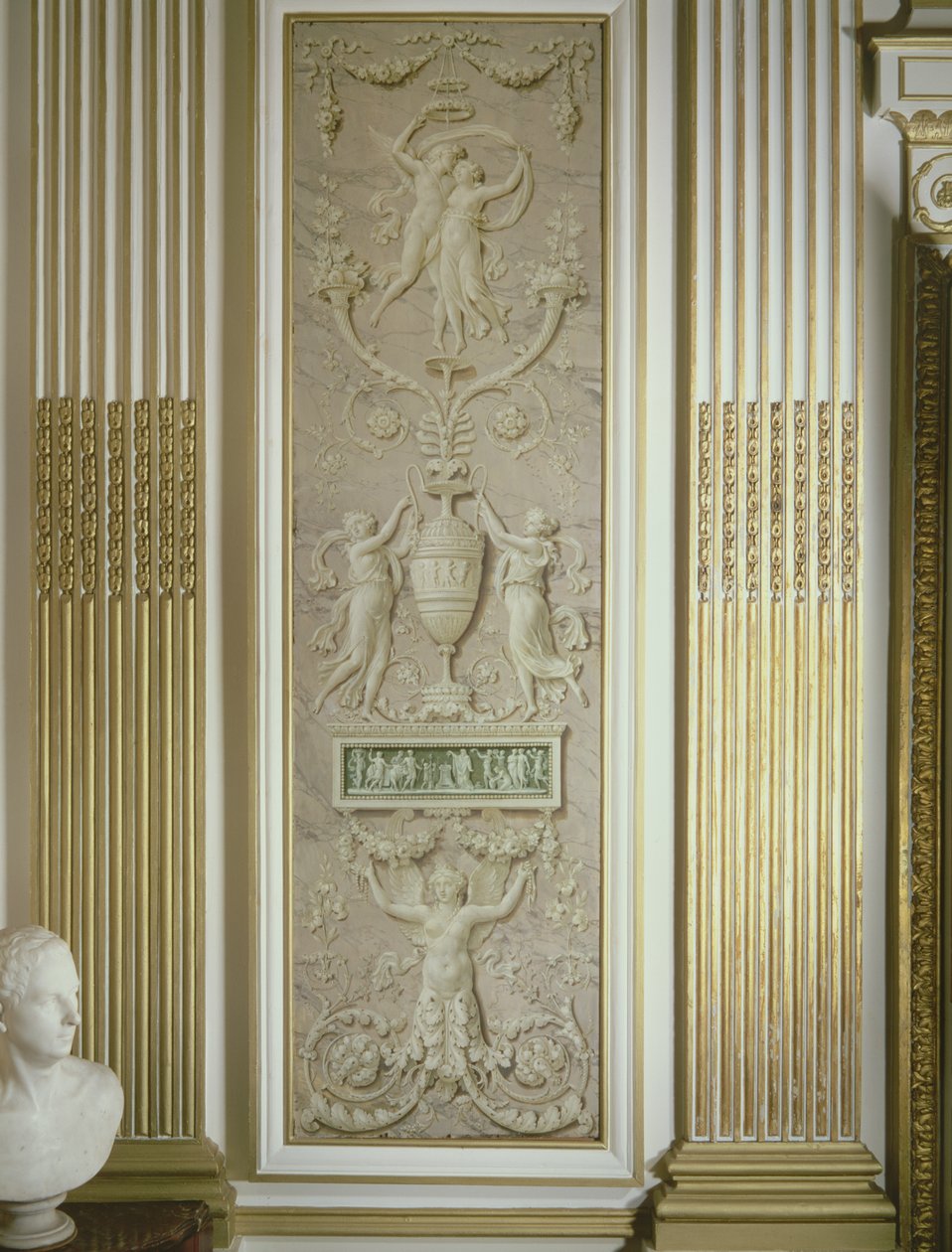Panel mit Trompe-l