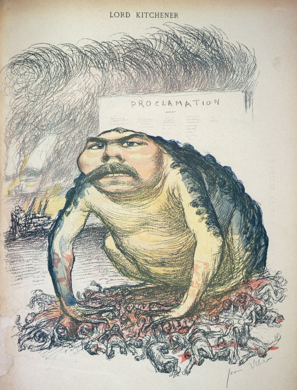 Lord Kitchener verkündet die Annexion des Transvaal aus 