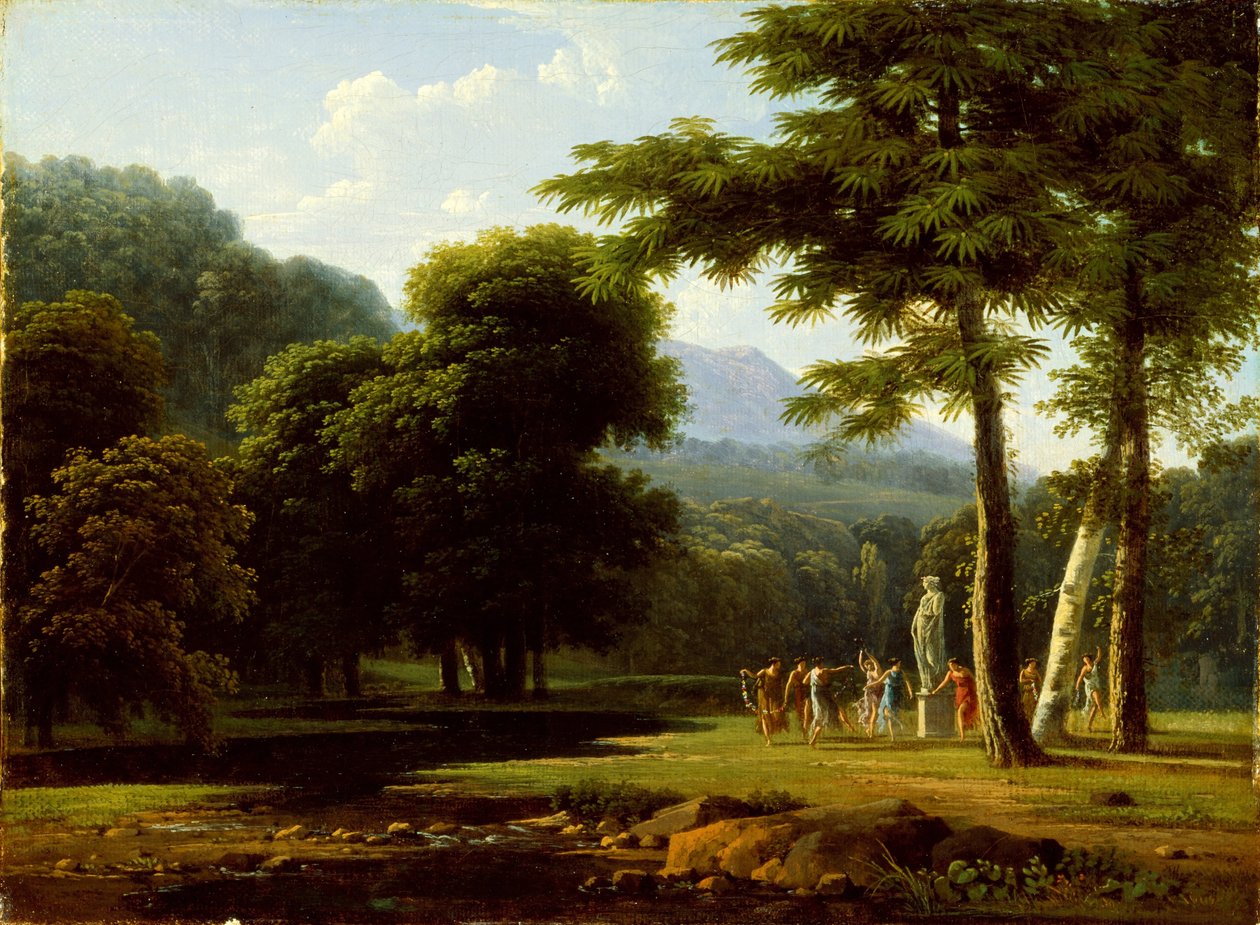 Landschaft von Jean Victor Bertin