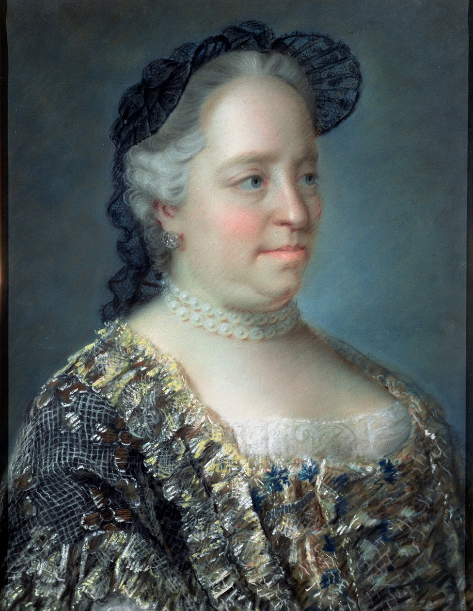 Maria Theresia, Kaiserin von Österreich, 1762 von Jean Étienne Liotard