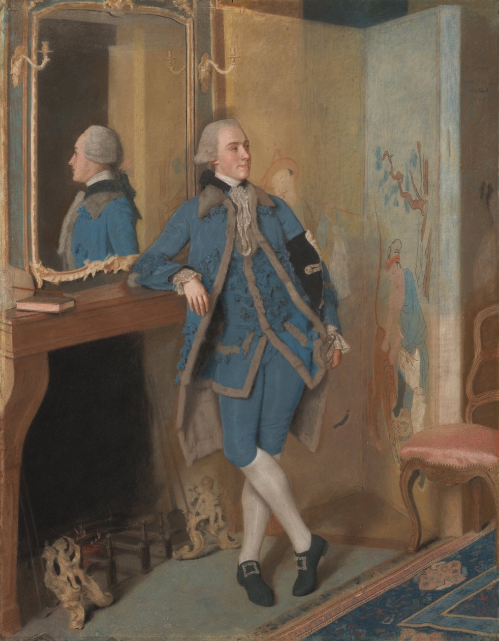 Porträt von John, Lord Mountstuart, später 4. Earl und 1. Marquess von Bute von Jean Étienne Liotard