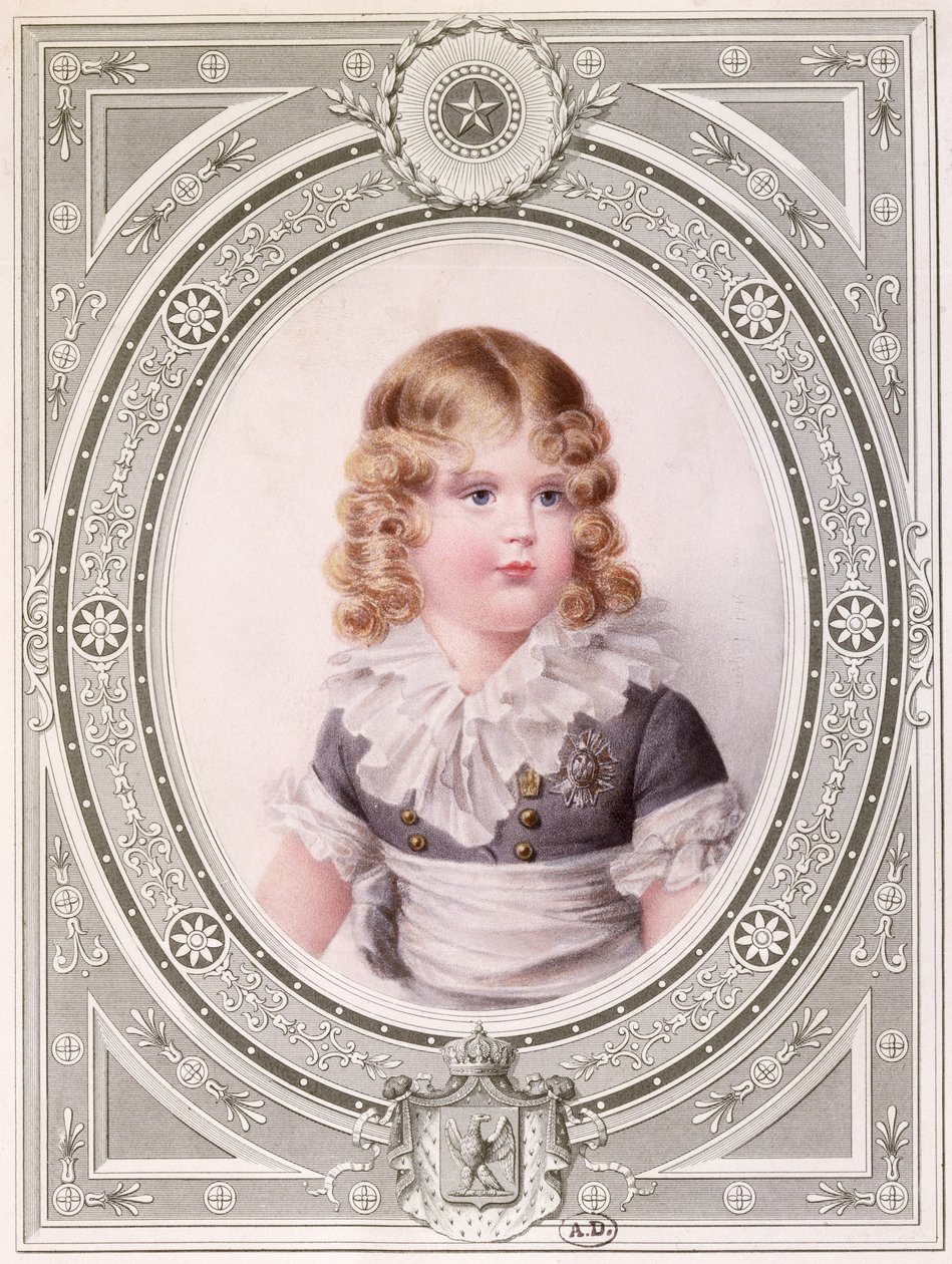 Porträt des Königs von Rom, Napoleon II (1811-32) ca. 1815 von Jean Baptiste Isabey