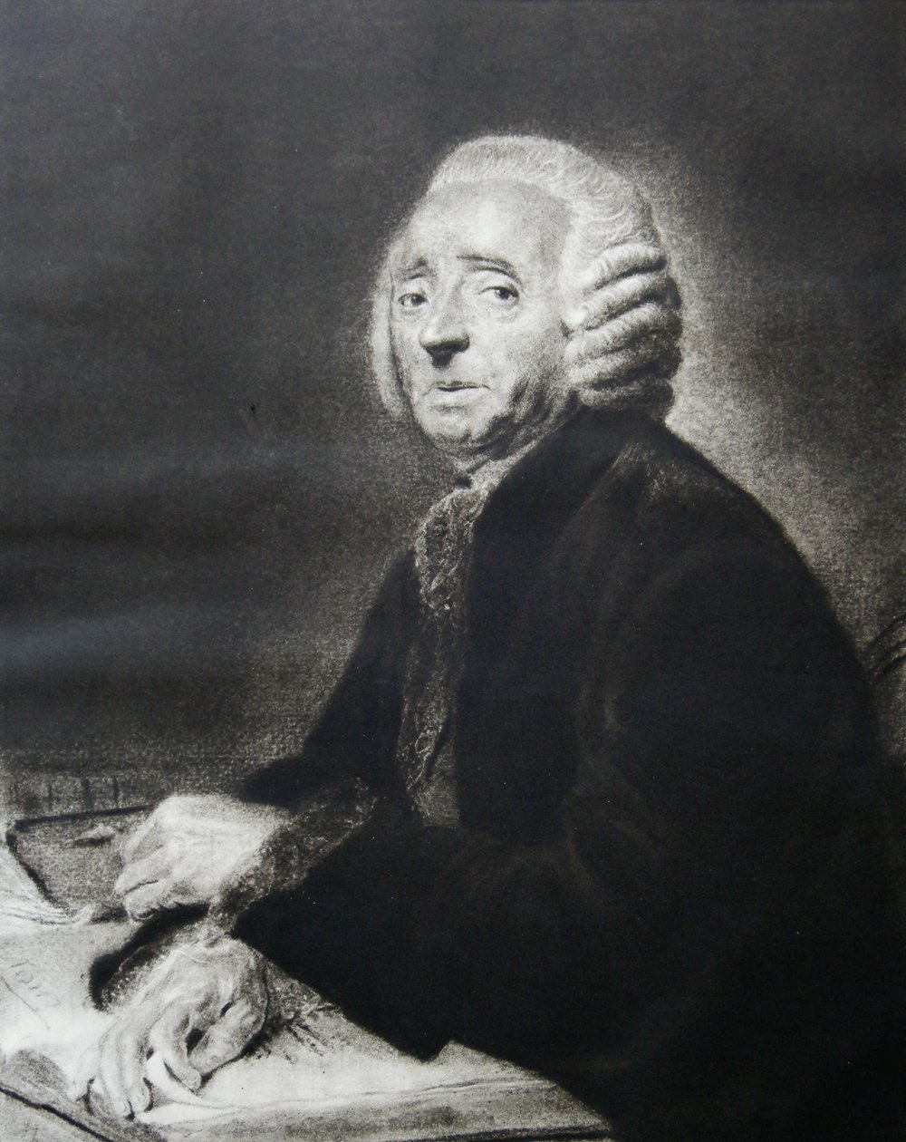 Denis Diderot von Jean Baptiste Perronneau