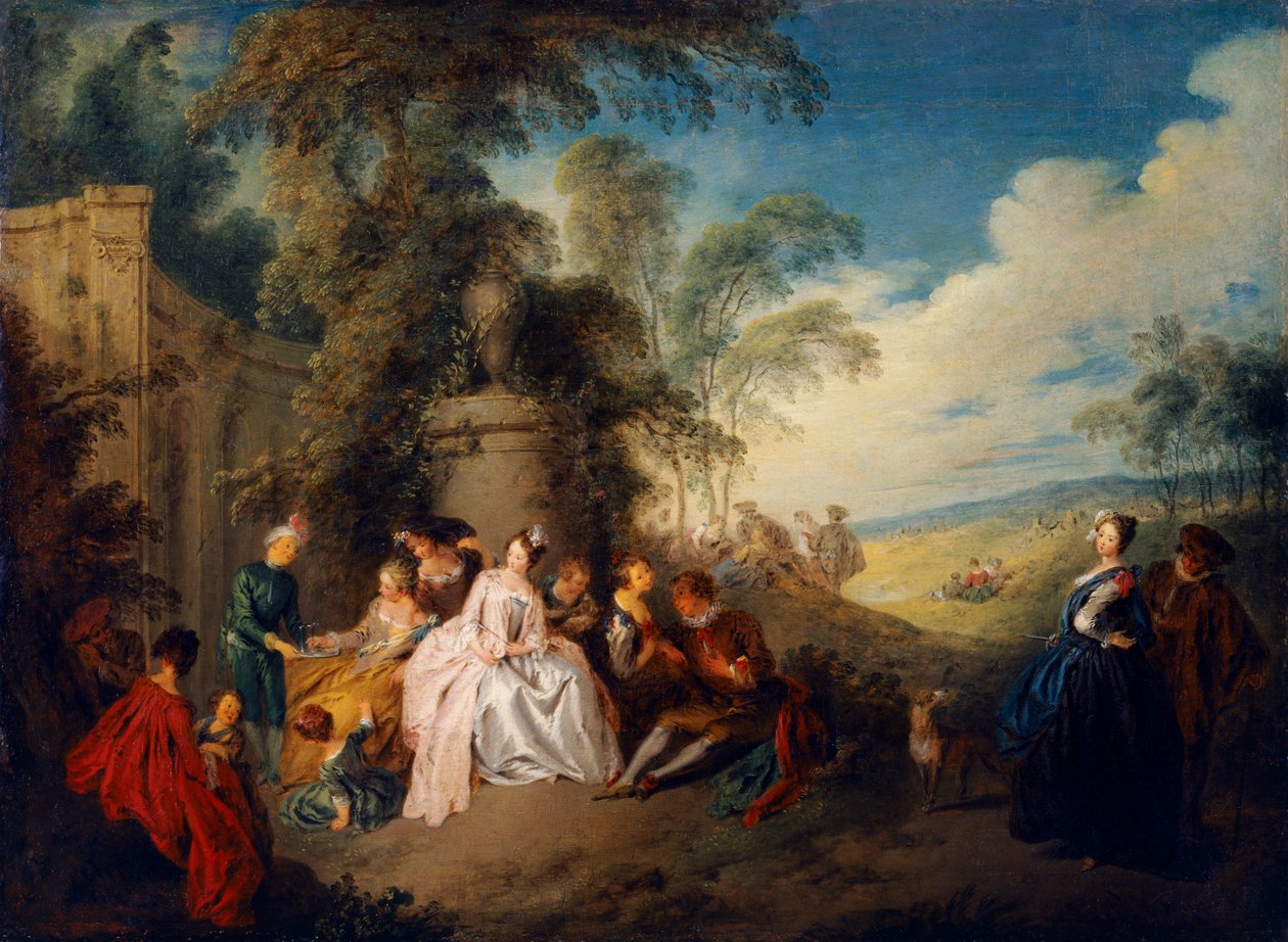 Fête Champêtre von Jean Baptiste Joseph Pater