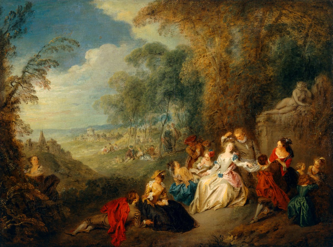 Fete Champetre von Jean Baptiste Joseph Pater