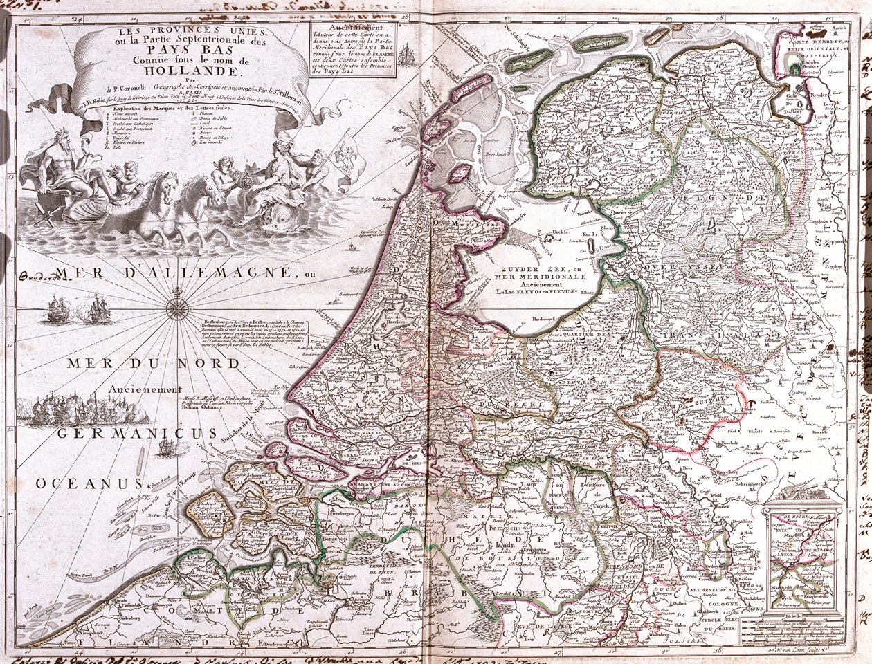 Niederlande von Jean Baptiste Nolin