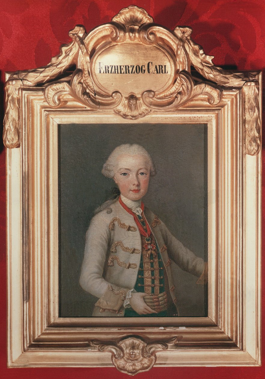 Erzherzog Karl Joseph (1745-61), Sohn von Kaiser Franz I. (1708-65) und Kaiserin Maria Theresia von Österreich (1717-80), 1762 von Jean Étienne Liotard