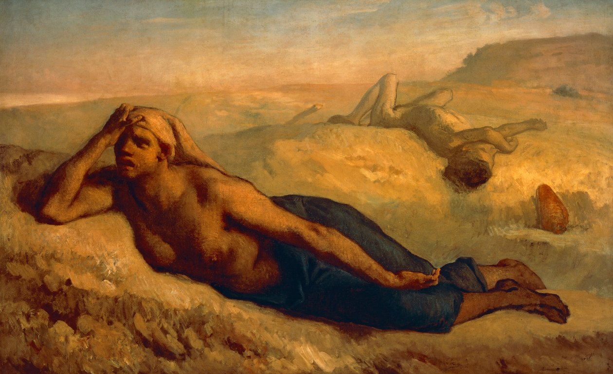 Hagar und Ismael von Jean Francois Millet