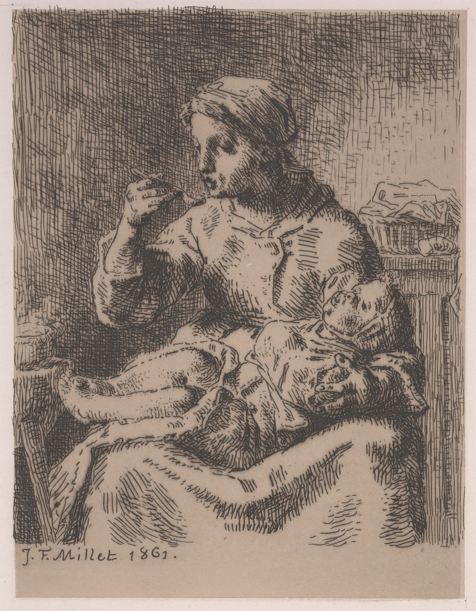 Der Brei von Jean Francois Millet