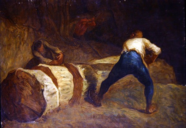 Die Holzfäller von Jean Francois Millet