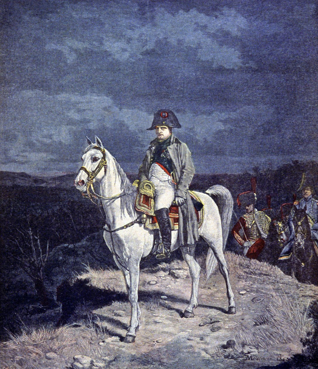 Napoleon von Jean Louis Ernest (after) Meissonier