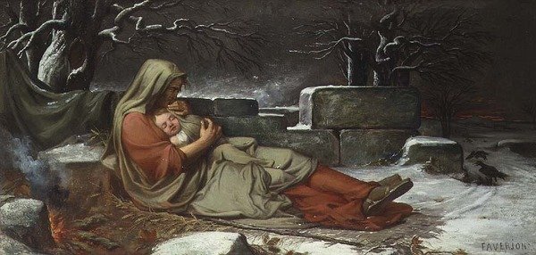 Winter von Jean Marie Faverjon