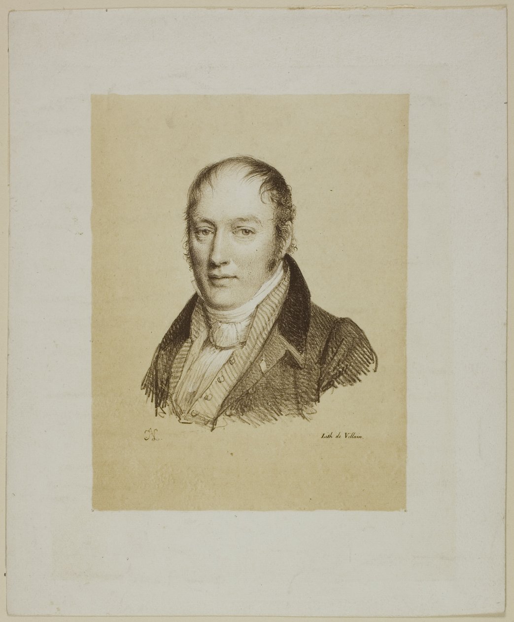 Porträt eines Mannes von Jean Antoine Laurent