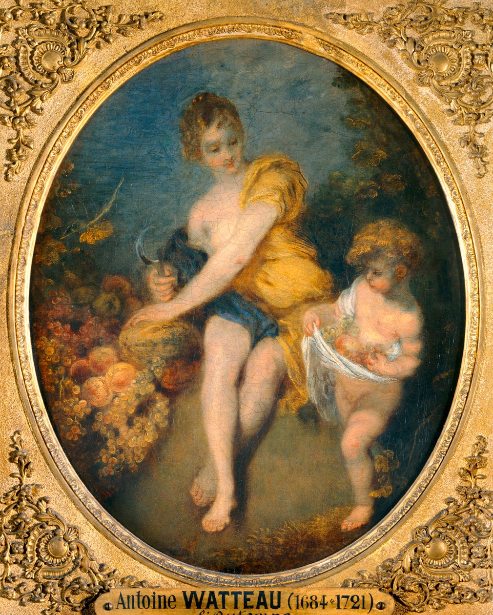Herbst von Jean Antoine Watteau