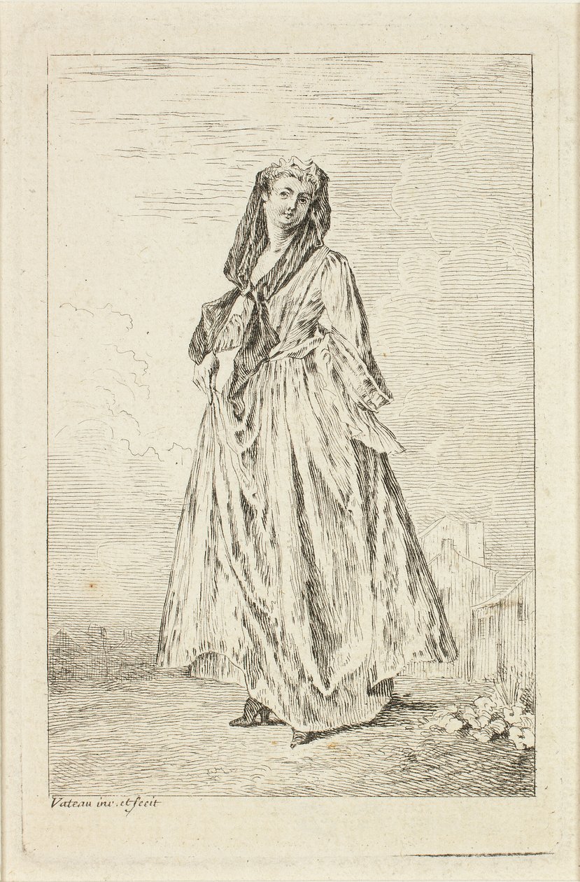 Modefiguren von Jean Antoine Watteau