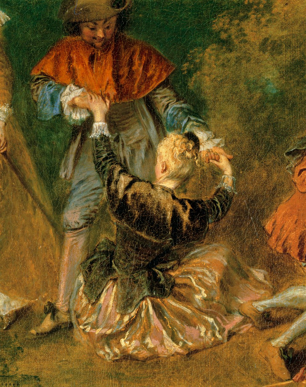 Die Einschiffung nach Kythera von Jean Antoine Watteau
