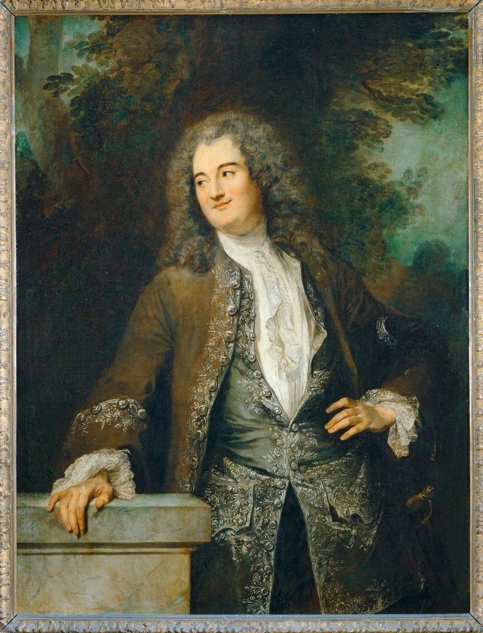 Porträt eines Edelmanns von Jean Antoine Watteau