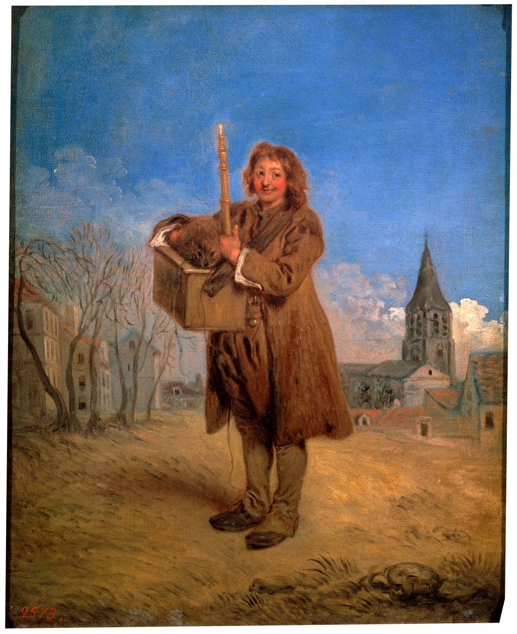 Savoyarde mit einem Murmeltier, 1716 von Jean Antoine Watteau