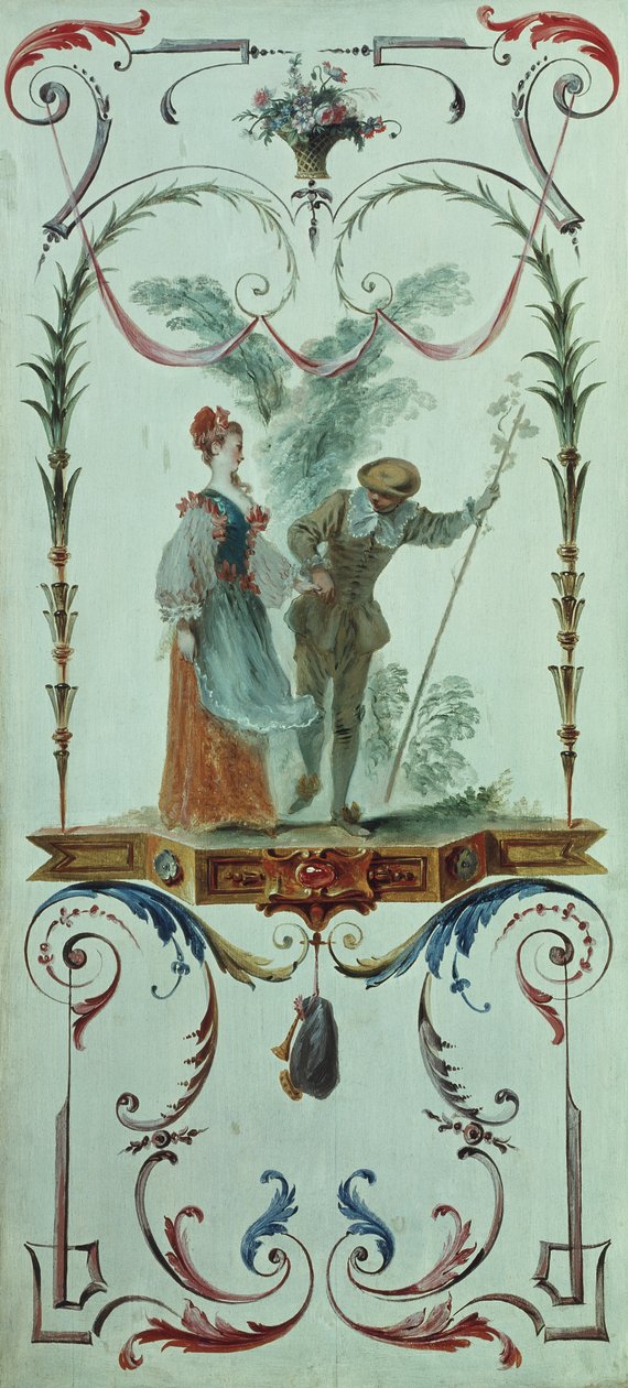 Der Verführer, 1707-08 von Jean Antoine Watteau