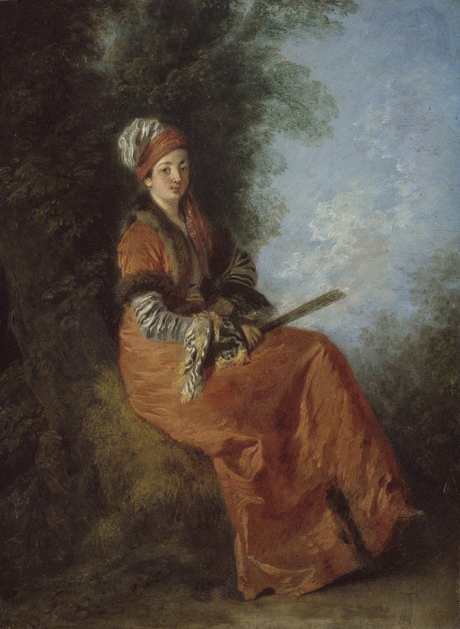 Die Träumerin (La Rêveuse) von Jean Antoine Watteau