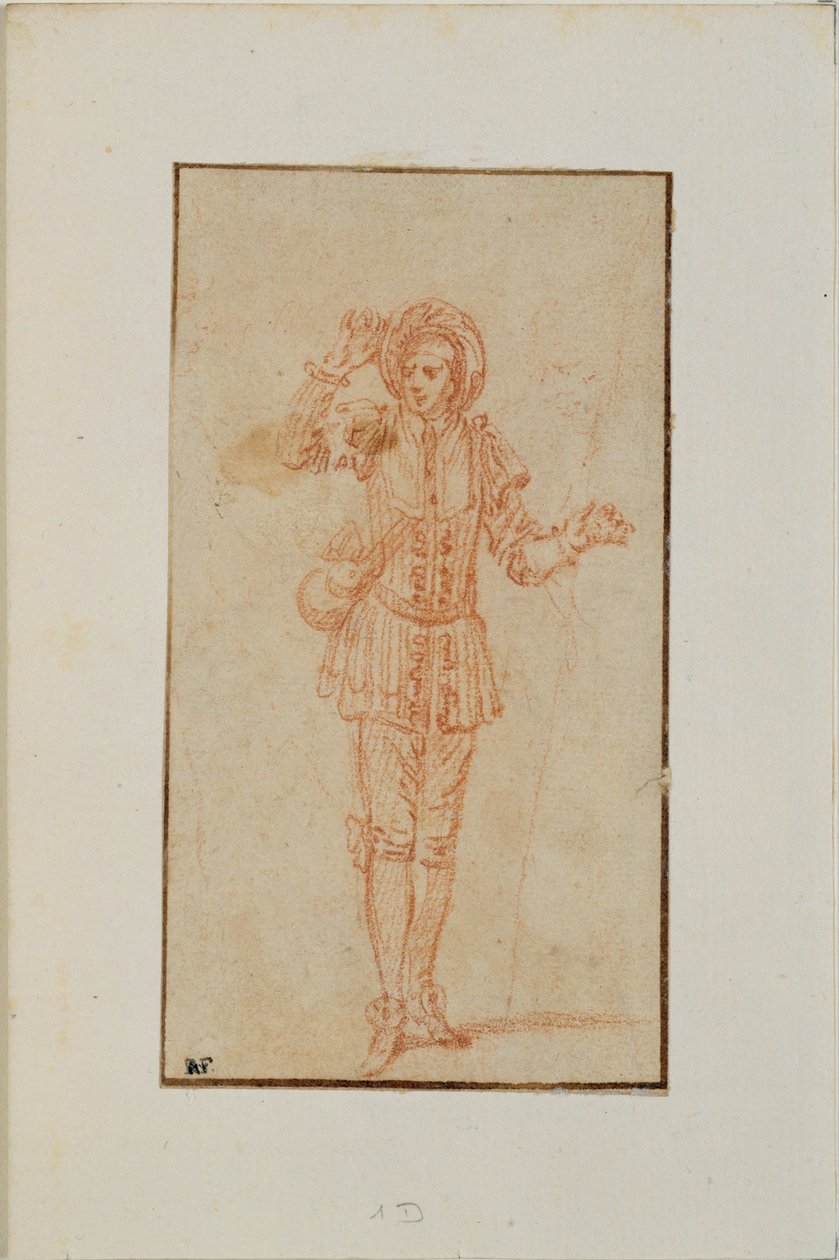 Ein Pilger von Kythera von Jean Antoine Watteau
