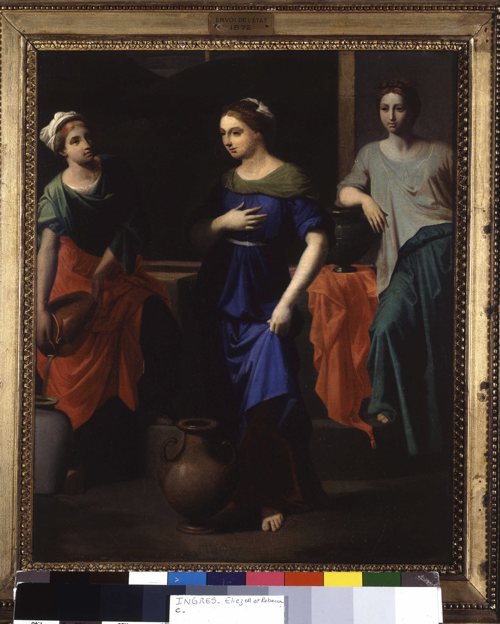 Eliezer und Rebecca von Jean Auguste Dominique Ingres