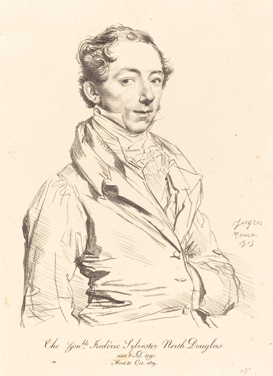 Frederic Sylvester Douglas von Jean Auguste Dominique Ingres