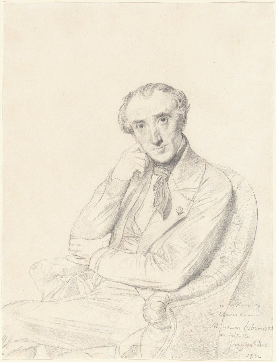 Henri Labrouste von Jean Auguste Dominique Ingres