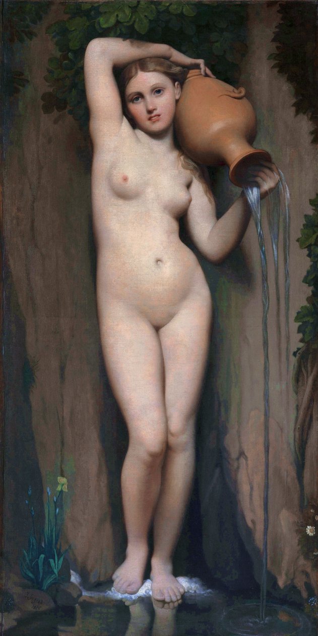 Die Quelle von Jean Auguste Dominique Ingres
