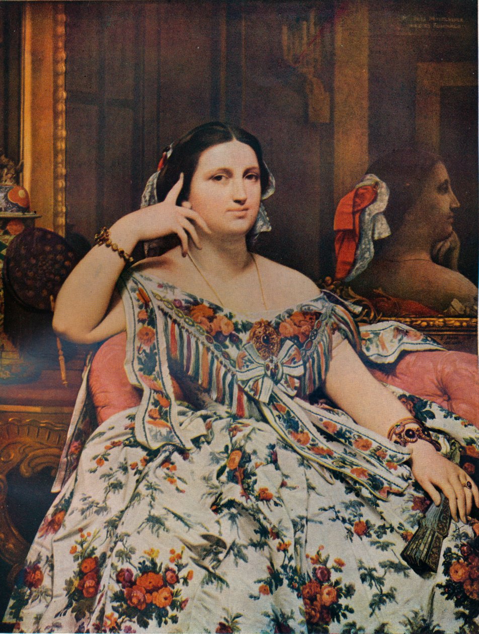 Madame Moitessier, 1856, 1936 von Jean Auguste Dominique Ingres