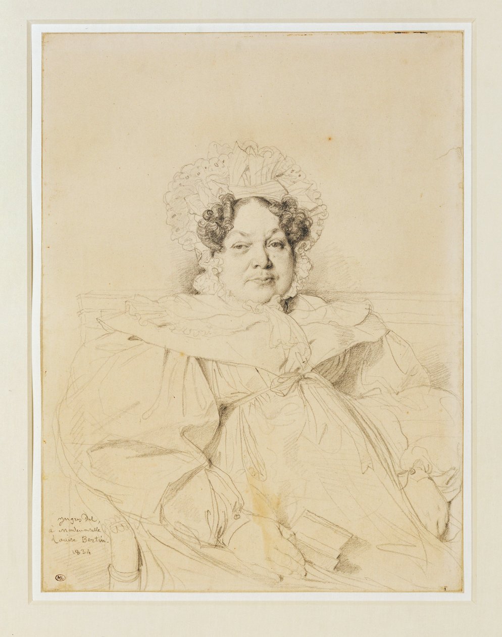 Mme. Louis-Francois Bertin von Jean Auguste Dominique Ingres