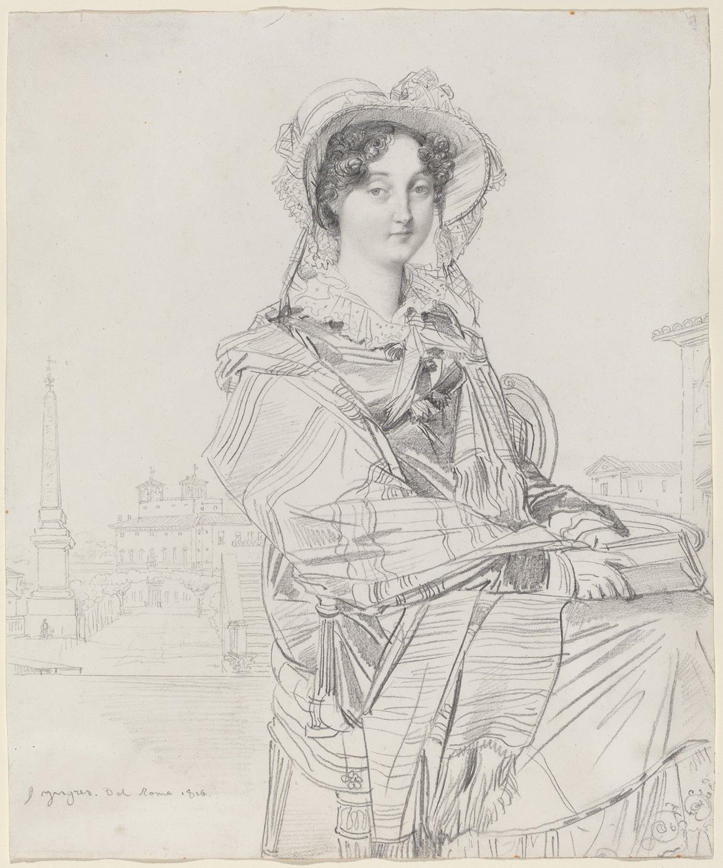 Mrs. Charles Badham von Jean Auguste Dominique Ingres