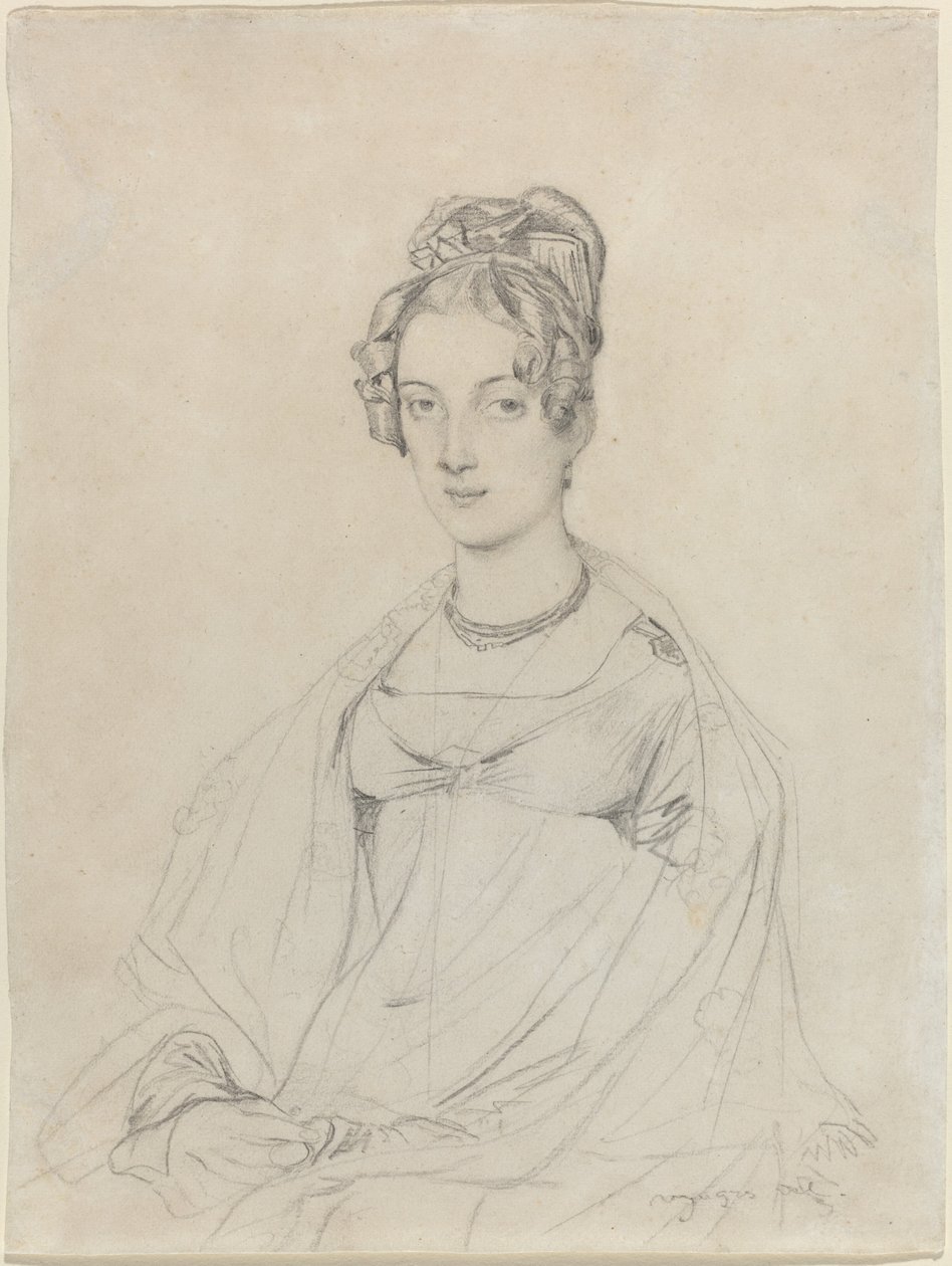 Mrs. Edward Dodwell von Jean Auguste Dominique Ingres